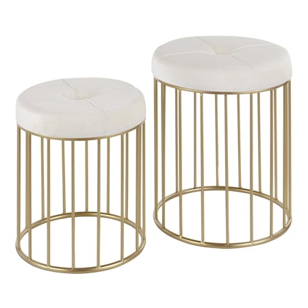 Canary Nesting Ottoman Set